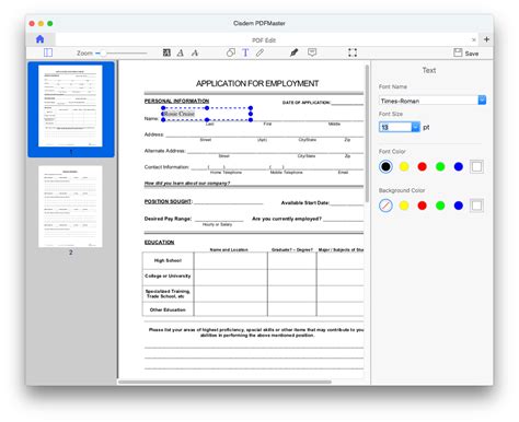 How to create fillable PDF, form creator, PDF form.